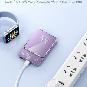 Sạc magsafe MG1 màu tím