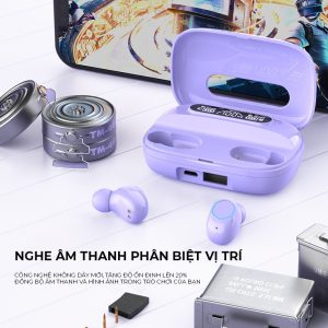 Tai nghe bluetooth M9 nghe âm thanh phân biệt vị trí