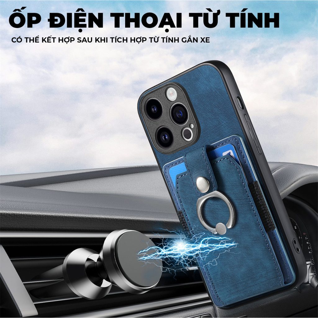 Ốp điện thoại iphone IPM3 màu xanh